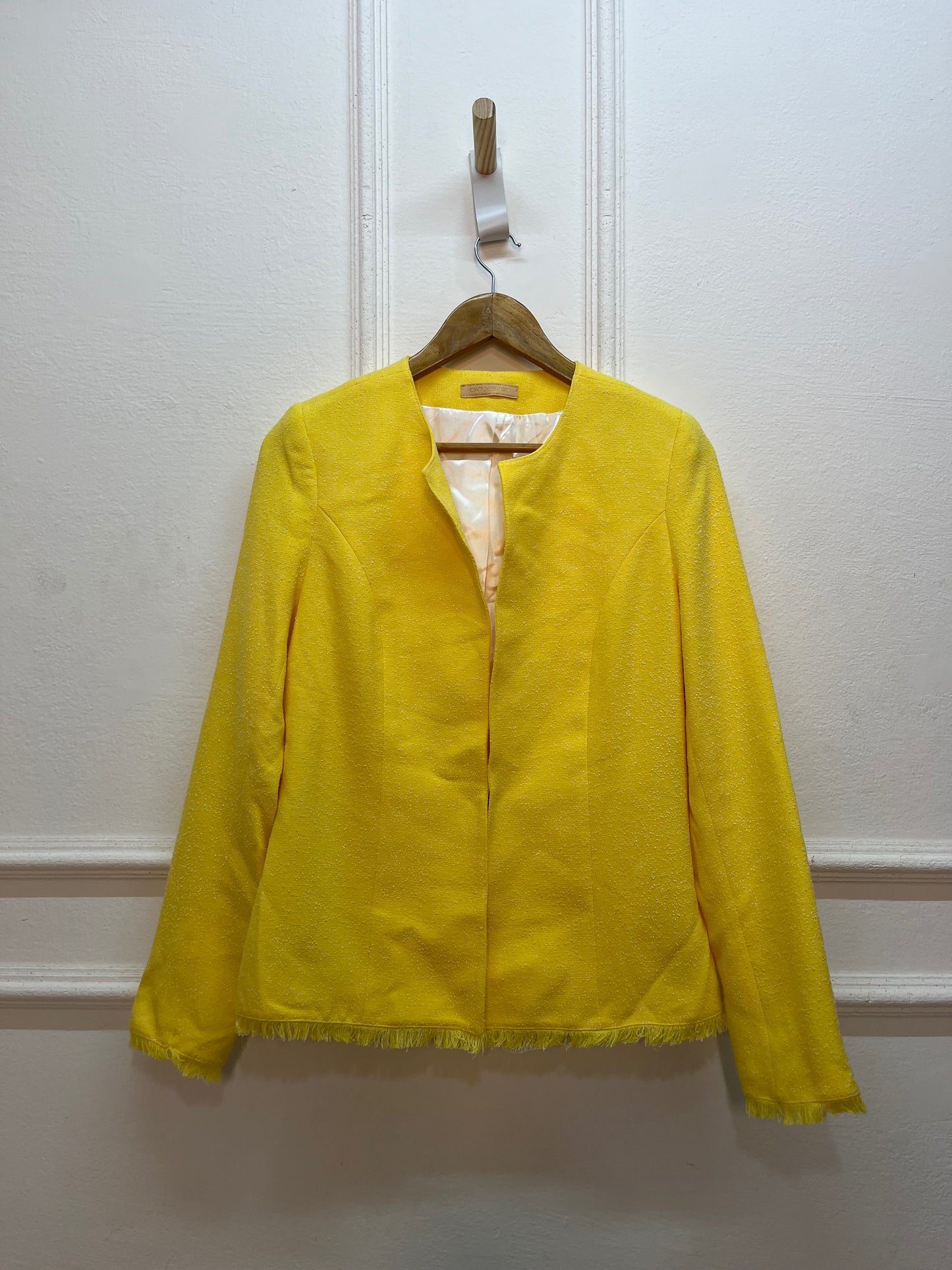 Blazer Carol Bassi Amarelo