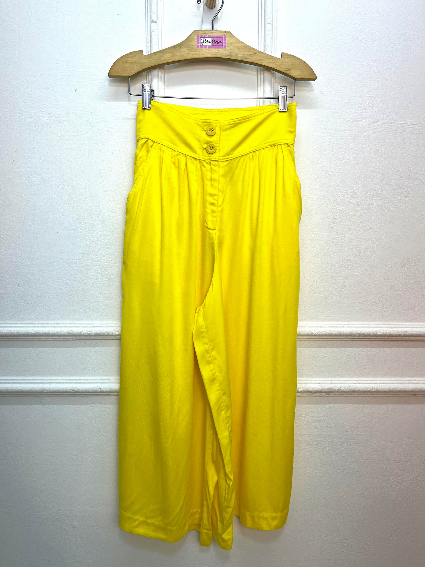 Calça Karamello Amarelo